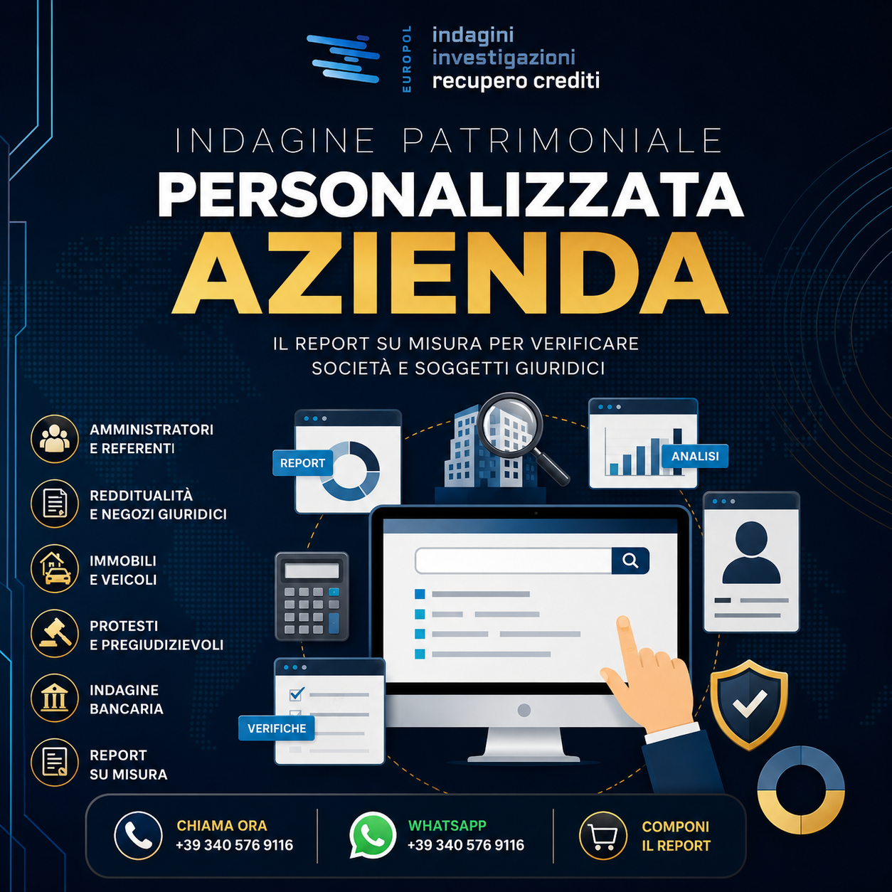 indagine personalizzata azienda